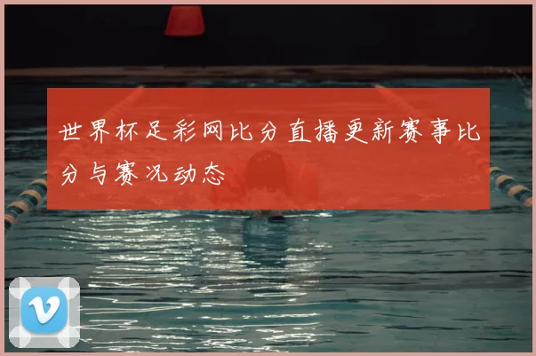 世界杯足彩网比分直播更新赛事比分与赛况动态