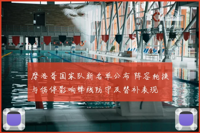 摩洛哥国家队新名单公布 阵容轮换与伤停影响锋线防守及替补表现