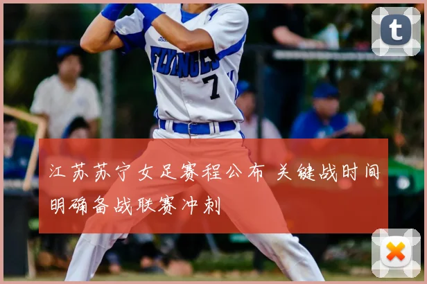 江苏苏宁女足赛程公布 关键战时间明确备战联赛冲刺